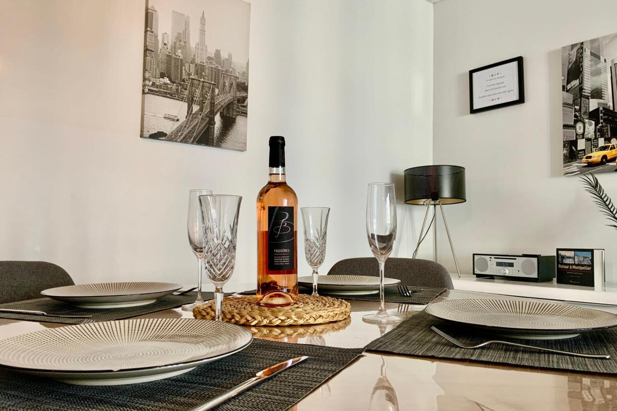 GROOMI Antigone- Climatisation, Wifi et Parking ! Montpellier Extérieur photo