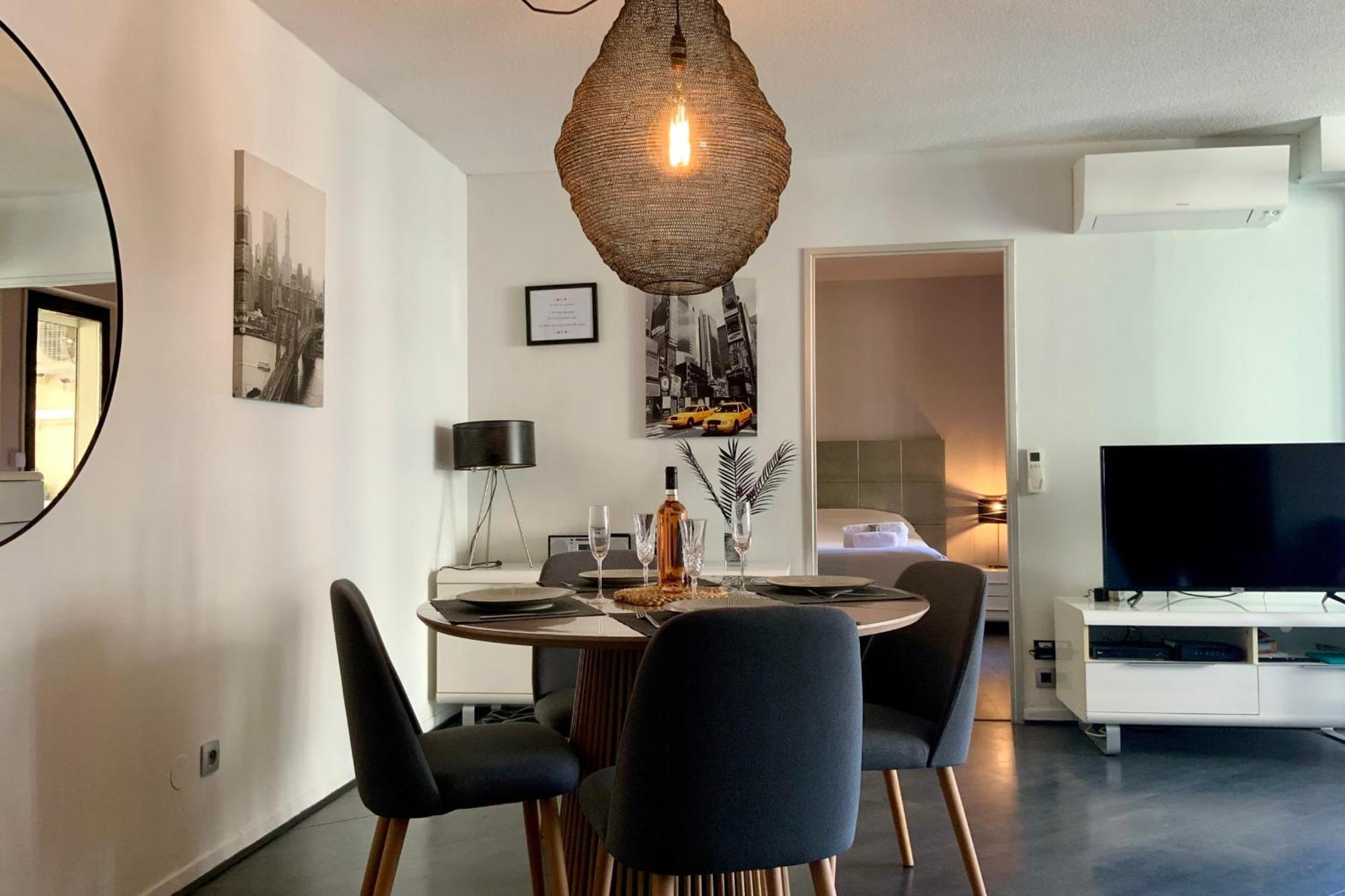 GROOMI Antigone- Climatisation, Wifi et Parking ! Montpellier Extérieur photo